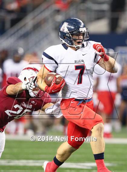 Thumbnail 3 in Allen vs. Keller Central (UIL 6A Division 1 Region I Bi-District Playoff) photogallery.