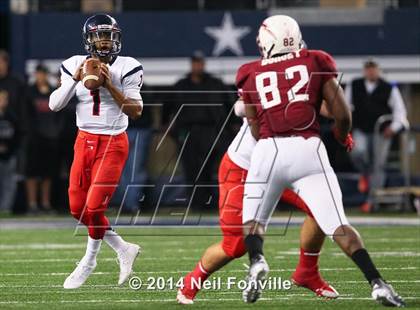 Thumbnail 2 in Allen vs. Keller Central (UIL 6A Division 1 Region I Bi-District Playoff) photogallery.