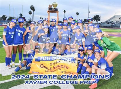 Thumbnail 3 in Xavier College Prep vs. Hamilton (AIA 6A Final - Awards) photogallery.
