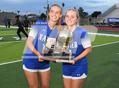 Thumbnail 2 in Xavier College Prep vs. Hamilton (AIA 6A Final - Awards) photogallery.