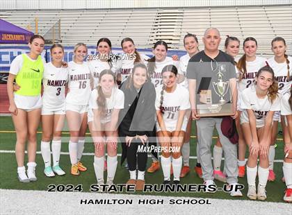 Thumbnail 3 in Xavier College Prep vs. Hamilton (AIA 6A Final - Awards) photogallery.