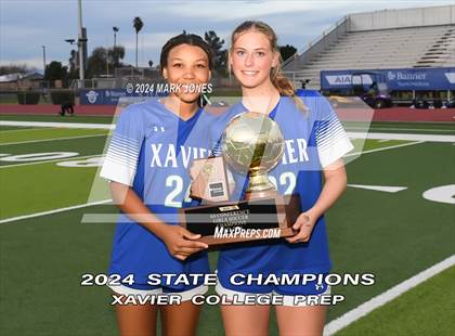 Thumbnail 1 in Xavier College Prep vs. Hamilton (AIA 6A Final - Awards) photogallery.