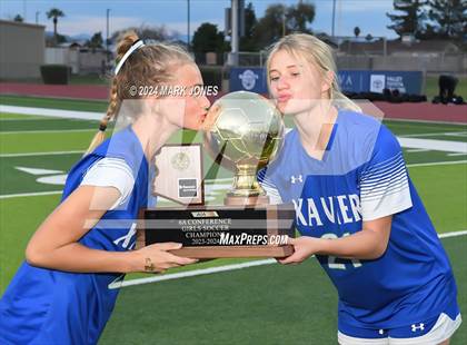Thumbnail 2 in Xavier College Prep vs. Hamilton (AIA 6A Final - Awards) photogallery.