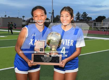 Thumbnail 2 in Xavier College Prep vs. Hamilton (AIA 6A Final - Awards) photogallery.