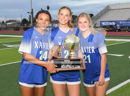 Thumbnail 2 in Xavier College Prep vs. Hamilton (AIA 6A Final - Awards) photogallery.