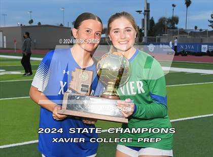 Thumbnail 1 in Xavier College Prep vs. Hamilton (AIA 6A Final - Awards) photogallery.