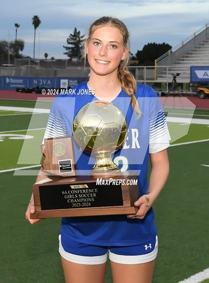 Thumbnail 1 in Xavier College Prep vs. Hamilton (AIA 6A Final - Awards) photogallery.