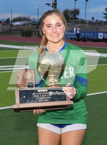 Thumbnail 2 in Xavier College Prep vs. Hamilton (AIA 6A Final - Awards) photogallery.