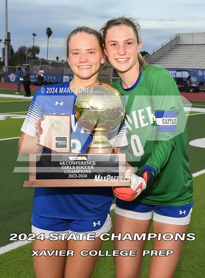 Thumbnail 1 in Xavier College Prep vs. Hamilton (AIA 6A Final - Awards) photogallery.
