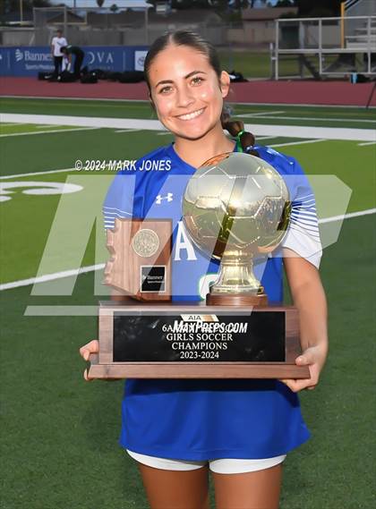 Thumbnail 3 in Xavier College Prep vs. Hamilton (AIA 6A Final - Awards) photogallery.