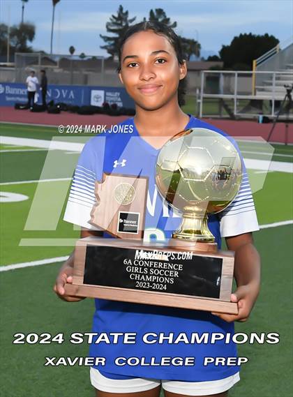 Thumbnail 2 in Xavier College Prep vs. Hamilton (AIA 6A Final - Awards) photogallery.