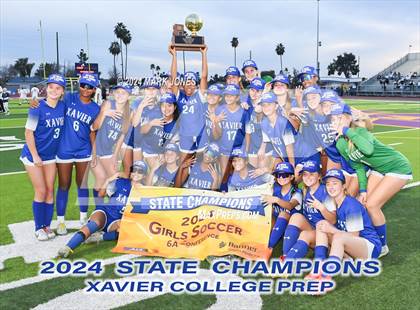 Thumbnail 1 in Xavier College Prep vs. Hamilton (AIA 6A Final - Awards) photogallery.