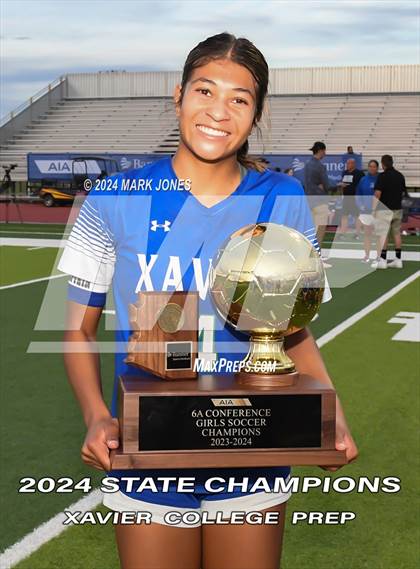 Thumbnail 2 in Xavier College Prep vs. Hamilton (AIA 6A Final - Awards) photogallery.