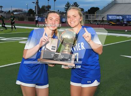 Thumbnail 2 in Xavier College Prep vs. Hamilton (AIA 6A Final - Awards) photogallery.