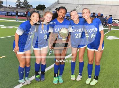 Thumbnail 2 in Xavier College Prep vs. Hamilton (AIA 6A Final - Awards) photogallery.