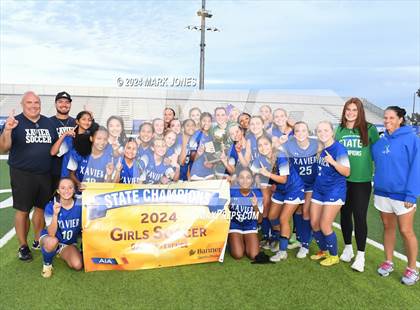 Thumbnail 2 in Xavier College Prep vs. Hamilton (AIA 6A Final - Awards) photogallery.