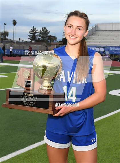 Thumbnail 3 in Xavier College Prep vs. Hamilton (AIA 6A Final - Awards) photogallery.