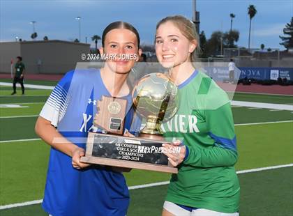 Thumbnail 1 in Xavier College Prep vs. Hamilton (AIA 6A Final - Awards) photogallery.