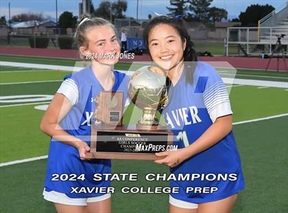 Thumbnail 3 in Xavier College Prep vs. Hamilton (AIA 6A Final - Awards) photogallery.