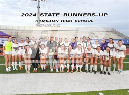 Thumbnail 1 in Xavier College Prep vs. Hamilton (AIA 6A Final - Awards) photogallery.