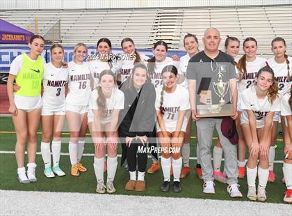 Thumbnail 2 in Xavier College Prep vs. Hamilton (AIA 6A Final - Awards) photogallery.