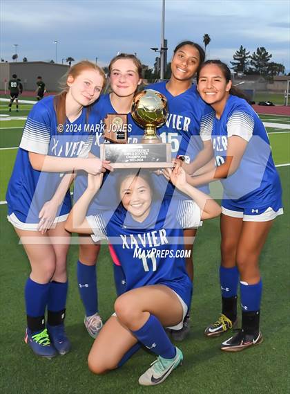 Thumbnail 3 in Xavier College Prep vs. Hamilton (AIA 6A Final - Awards) photogallery.