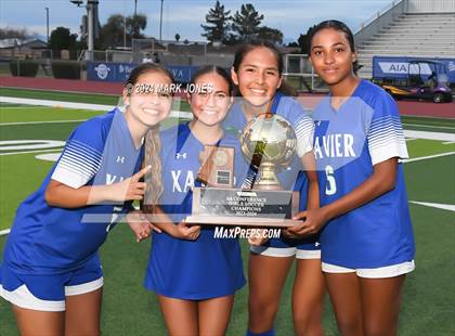 Thumbnail 2 in Xavier College Prep vs. Hamilton (AIA 6A Final - Awards) photogallery.