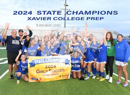 Thumbnail 1 in Xavier College Prep vs. Hamilton (AIA 6A Final - Awards) photogallery.