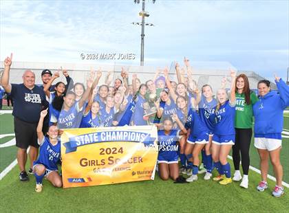 Thumbnail 1 in Xavier College Prep vs. Hamilton (AIA 6A Final - Awards) photogallery.