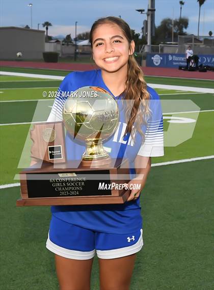 Thumbnail 1 in Xavier College Prep vs. Hamilton (AIA 6A Final - Awards) photogallery.