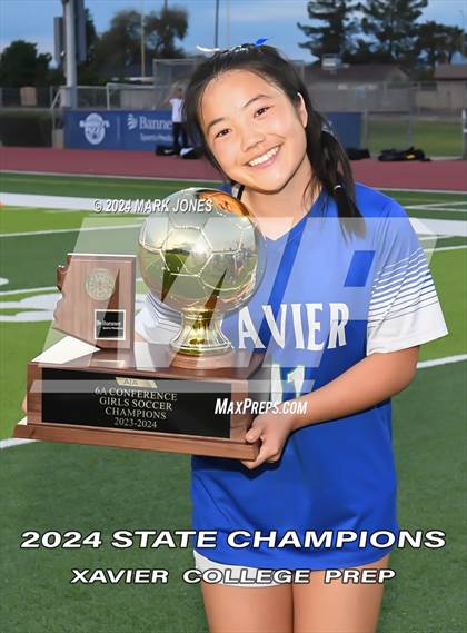 Thumbnail 2 in Xavier College Prep vs. Hamilton (AIA 6A Final - Awards) photogallery.