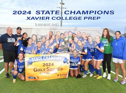 Thumbnail 1 in Xavier College Prep vs. Hamilton (AIA 6A Final - Awards) photogallery.