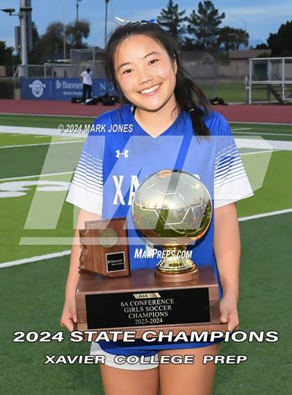 Thumbnail 1 in Xavier College Prep vs. Hamilton (AIA 6A Final - Awards) photogallery.
