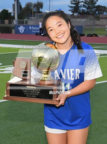 Thumbnail 1 in Xavier College Prep vs. Hamilton (AIA 6A Final - Awards) photogallery.