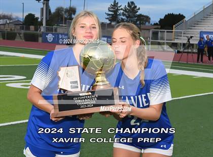 Thumbnail 2 in Xavier College Prep vs. Hamilton (AIA 6A Final - Awards) photogallery.