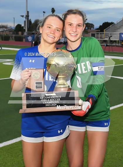 Thumbnail 2 in Xavier College Prep vs. Hamilton (AIA 6A Final - Awards) photogallery.