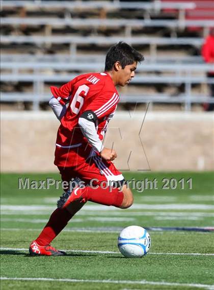 Thumbnail 2 in Gustine vs. Encina Prep (CIF SJS D6 Final) photogallery.
