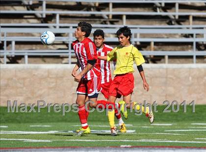 Thumbnail 3 in Gustine vs. Encina Prep (CIF SJS D6 Final) photogallery.