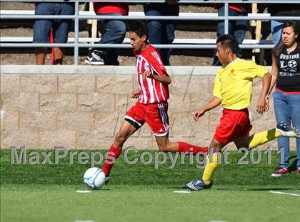 Thumbnail 2 in Gustine vs. Encina Prep (CIF SJS D6 Final) photogallery.
