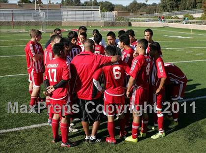Thumbnail 3 in Gustine vs. Encina Prep (CIF SJS D6 Final) photogallery.