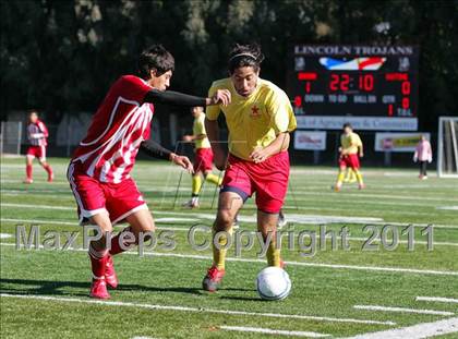 Thumbnail 2 in Gustine vs. Encina Prep (CIF SJS D6 Final) photogallery.