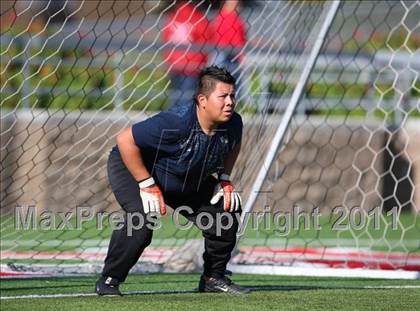 Thumbnail 2 in Gustine vs. Encina Prep (CIF SJS D6 Final) photogallery.