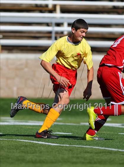 Thumbnail 3 in Gustine vs. Encina Prep (CIF SJS D6 Final) photogallery.
