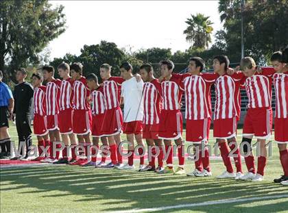 Thumbnail 3 in Gustine vs. Encina Prep (CIF SJS D6 Final) photogallery.