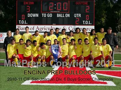 Thumbnail 1 in Gustine vs. Encina Prep (CIF SJS D6 Final) photogallery.