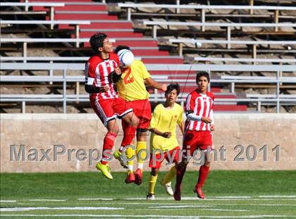 Thumbnail 3 in Gustine vs. Encina Prep (CIF SJS D6 Final) photogallery.