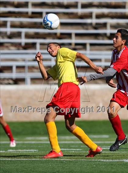 Thumbnail 3 in Gustine vs. Encina Prep (CIF SJS D6 Final) photogallery.