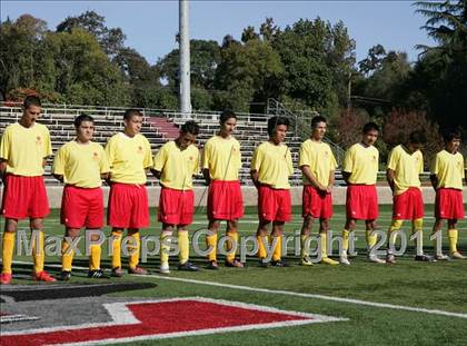Thumbnail 2 in Gustine vs. Encina Prep (CIF SJS D6 Final) photogallery.