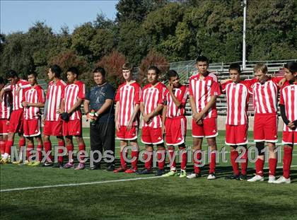 Thumbnail 2 in Gustine vs. Encina Prep (CIF SJS D6 Final) photogallery.