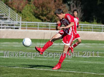 Thumbnail 2 in Gustine vs. Encina Prep (CIF SJS D6 Final) photogallery.